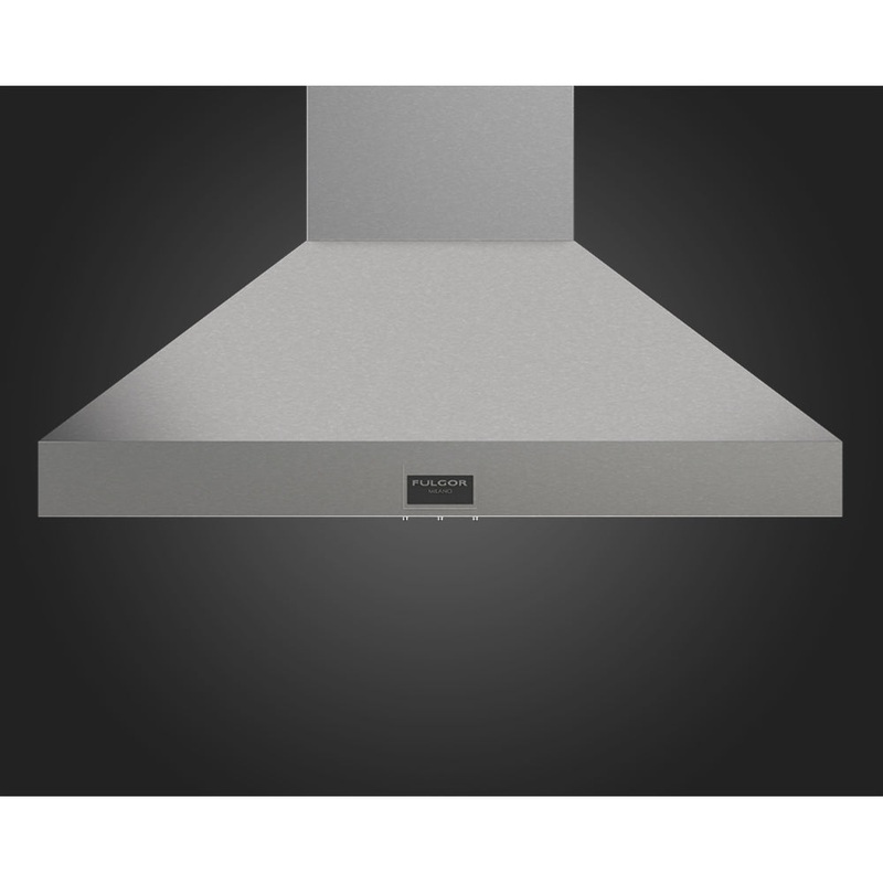 Fulgor Milano 48 in. 1000 CFM Professional Wall Mount Range Hood in Stainless Steel (F6PC48DS1)