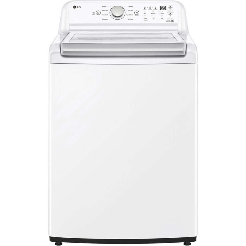 LG 4.8-Cu. Ft. Mega Capacity Top Load Washer with 4-Way Agitator and TurboDrum Technology (WT7155CW)