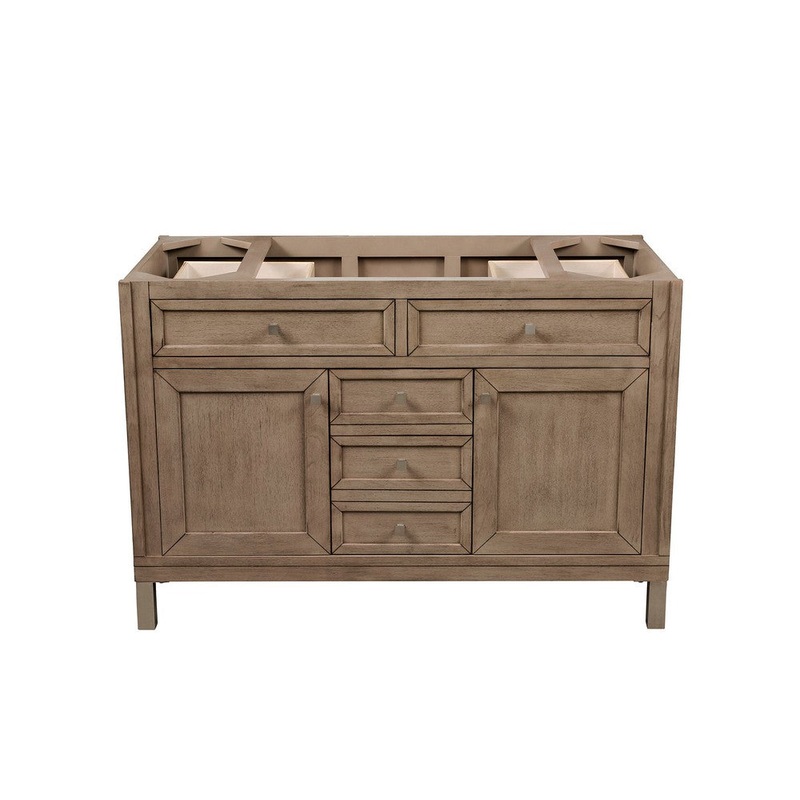 James Martin Vanities Chicago Collection 48 in. Single Vanity in Whitewashed Walnut, Cabinet Only