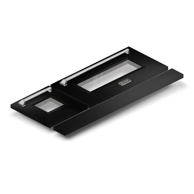 ZLINE 60 in. Black Matte Range Doors for RA Models (RA-DR-BLM-60)