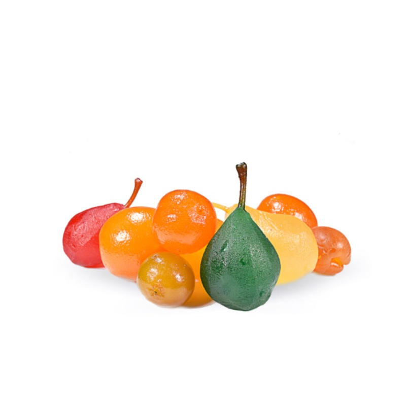 5.5LB Glazed Whole Mixed Candied Fruit.