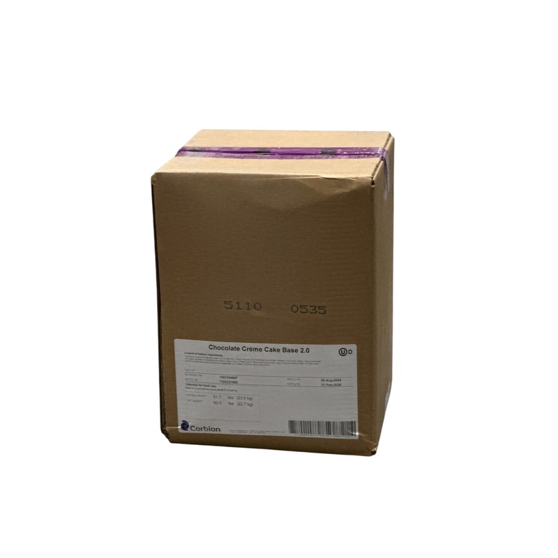 Caravan Chocolate cream cake base 50lb