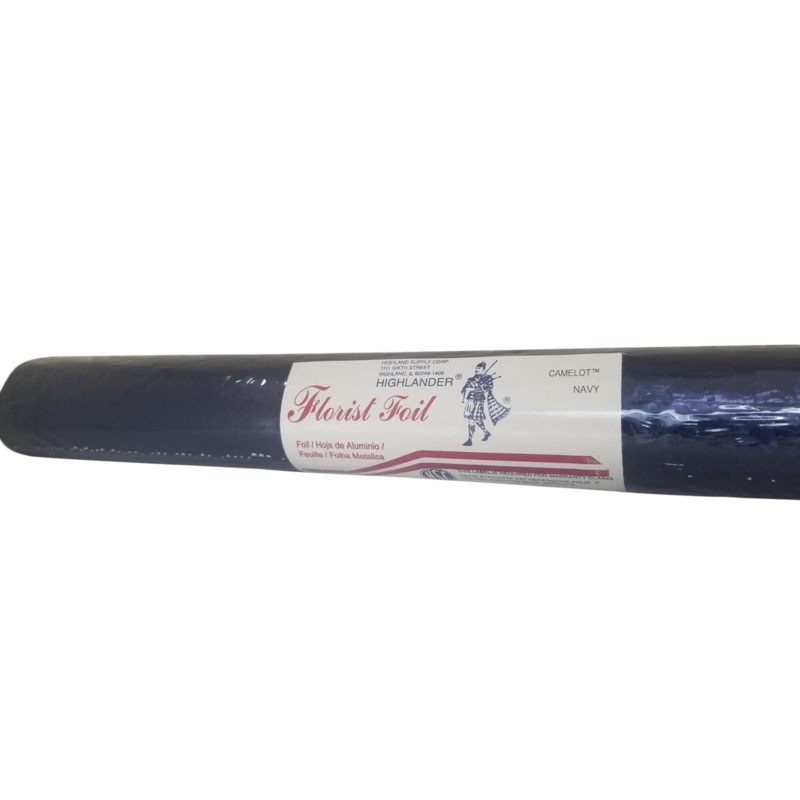 Embossed Foil Roll - Camelot - Navy