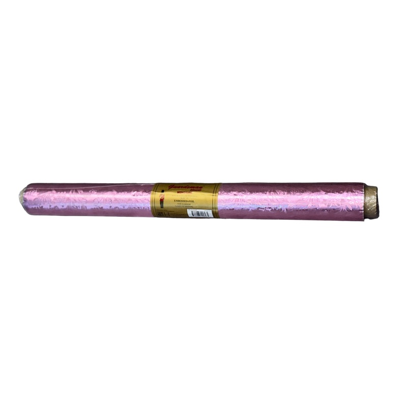 Embossed Foil Roll - Camelot Pink
