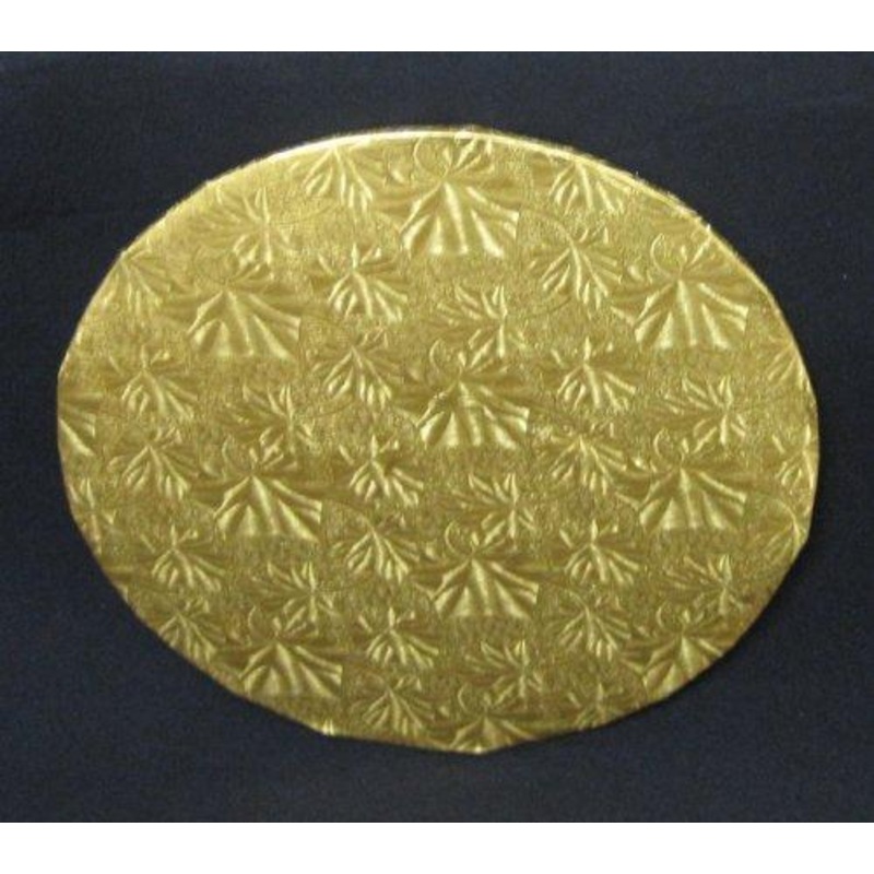 Gold Heavyweight Round Cake Board 8"