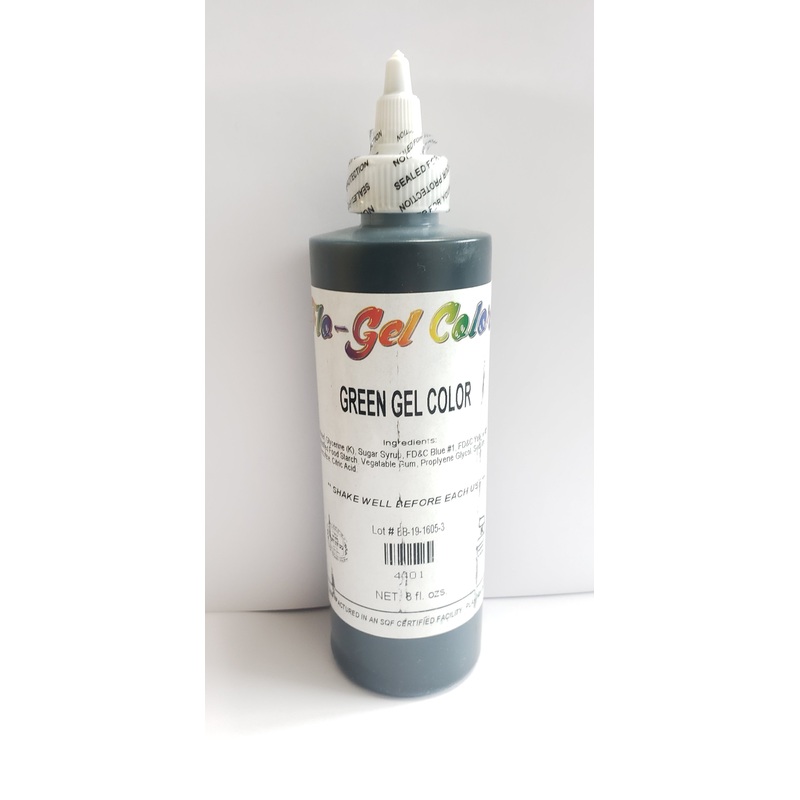 Green Gel Food Coloring
