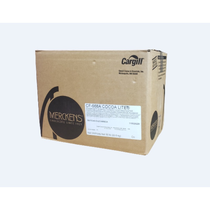 Merckens Cocoa Lite Milk Chocolate Wafers