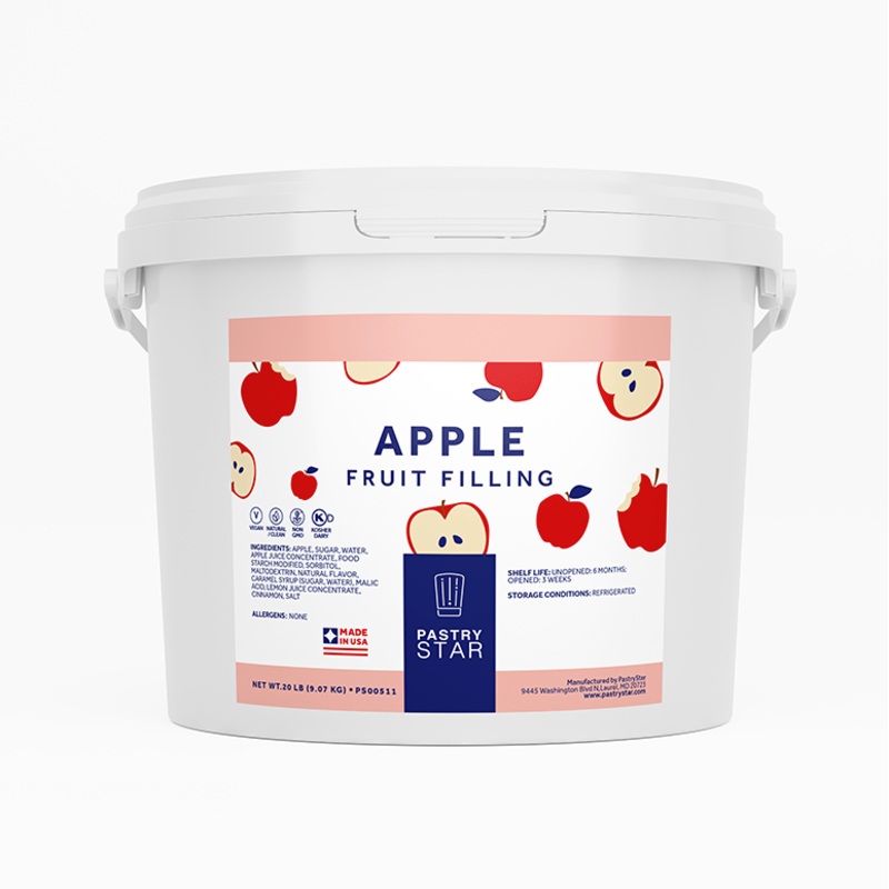PastryStar Apple Fruit Filling 20 LBS