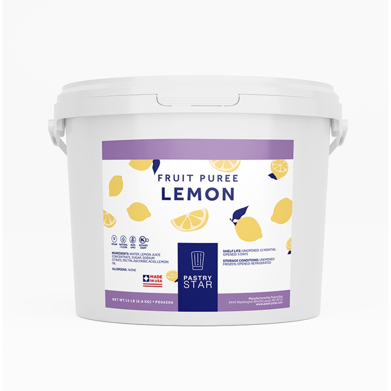 PastryStar Lemon Puree 15 LBS