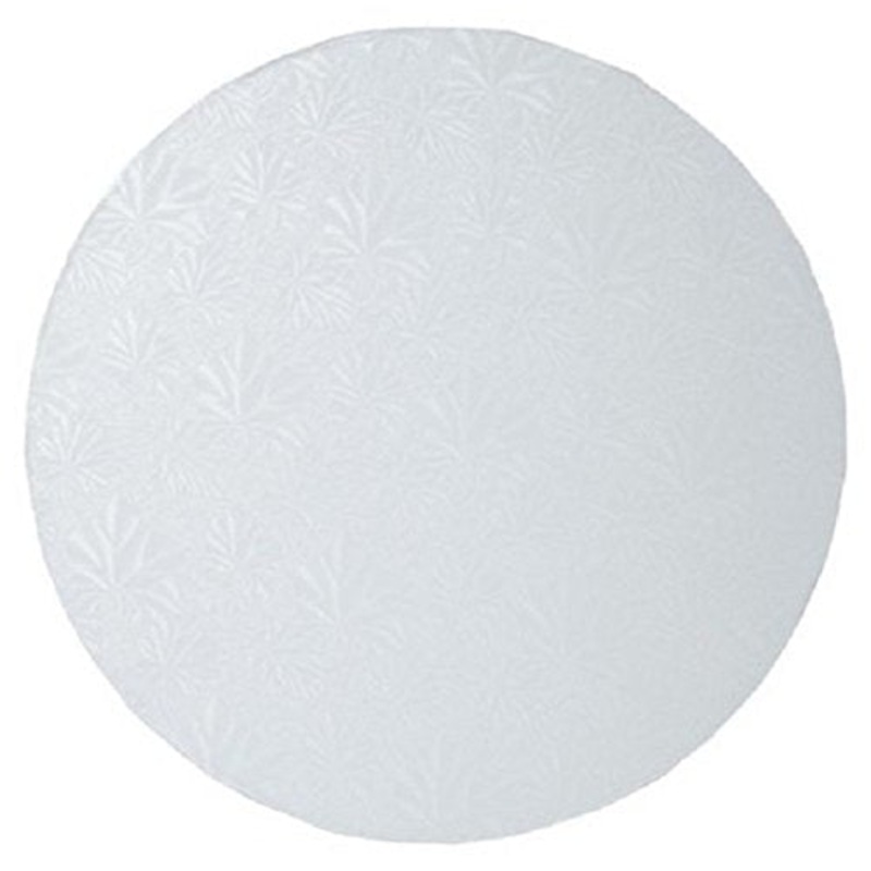 Round White Cake Drums - 14" - 1/2" Thick
