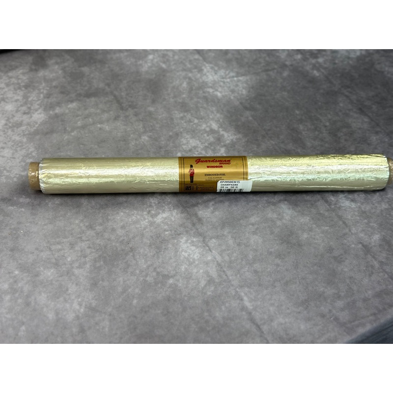 Embossed Foil Roll - Camelot - Champagne