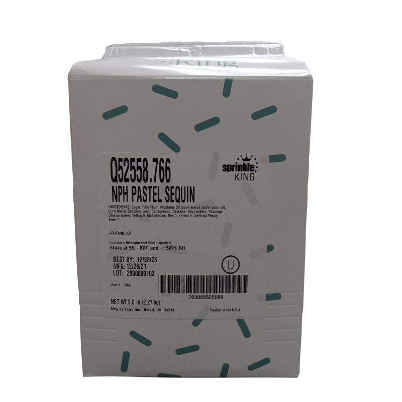 Pastel Sequins Sprinkles Candy