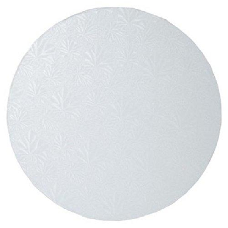 Round Cake Drums - 1/2 Inch Thick - White - 20 inch - 12 Qty