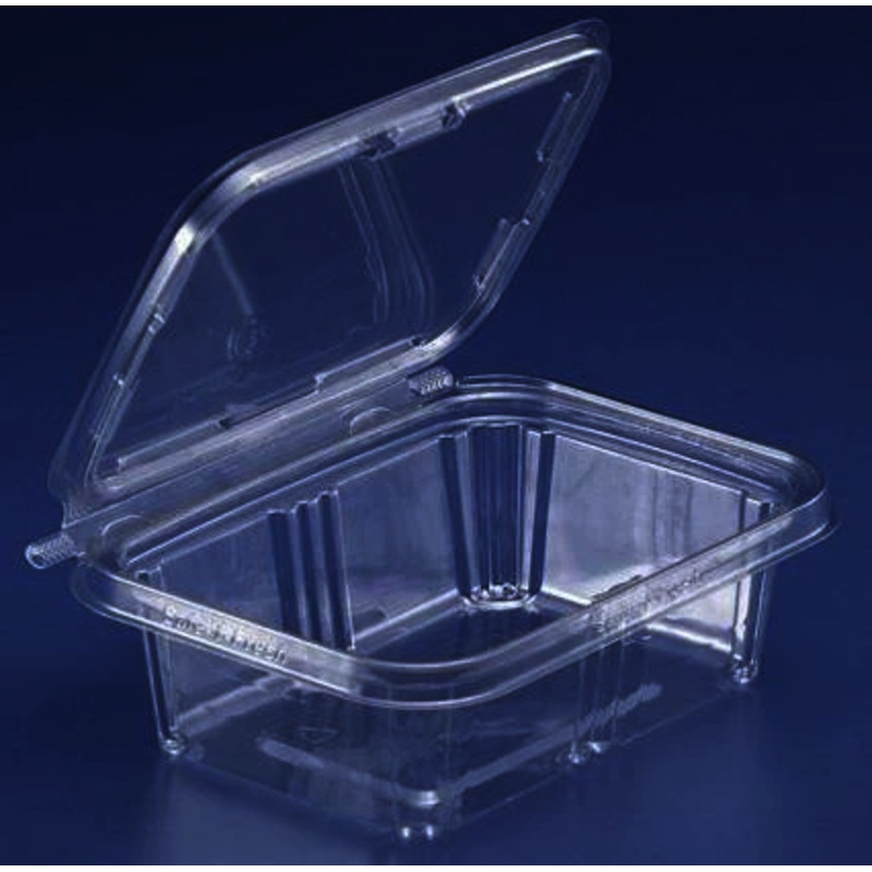 Tear Strip-Tear Pinch Hinged Container - 24 Oz - 240 pcs