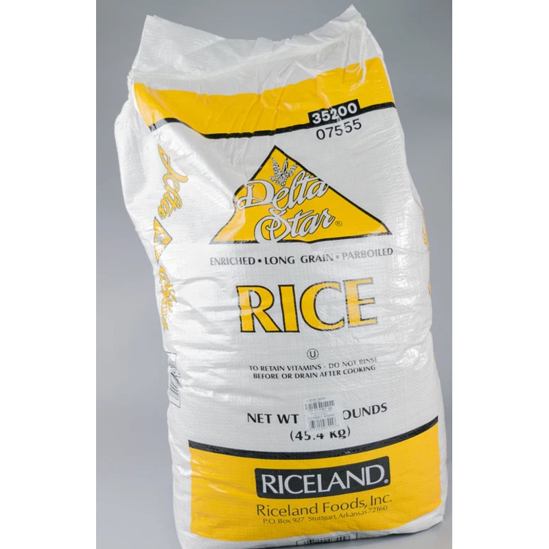 Riceland Delta Star Parboiled Rice - 100 lb