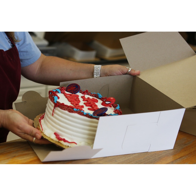 19X14X4 ONLY CAKEBOX - 50 Qty (1 PC 4" HIGH)