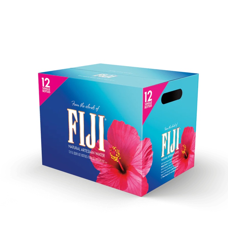 FIJI Water, 1L Bottle (12 Pack)