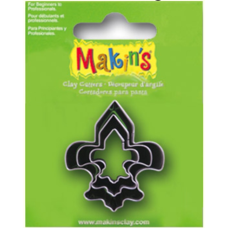 Fleur de Lis cutter - Pack of 3