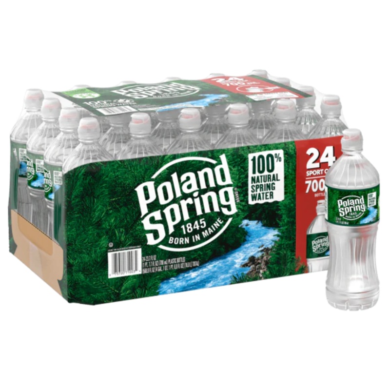 Poland Spring Sports Water (700ml / 24pk)