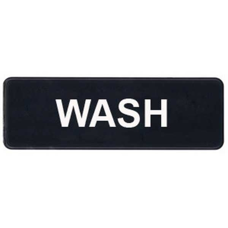 Winco "Wash" Sign
