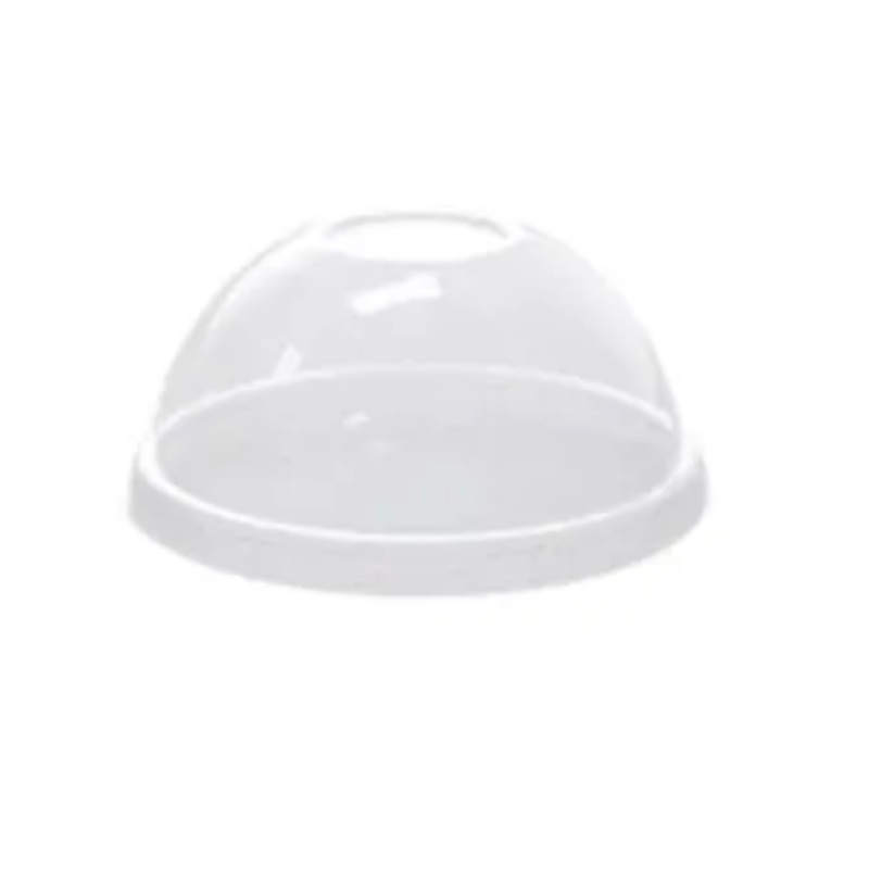 3.7 Clear Round Pet Dome Lid For 8 oz - 1000 Qty