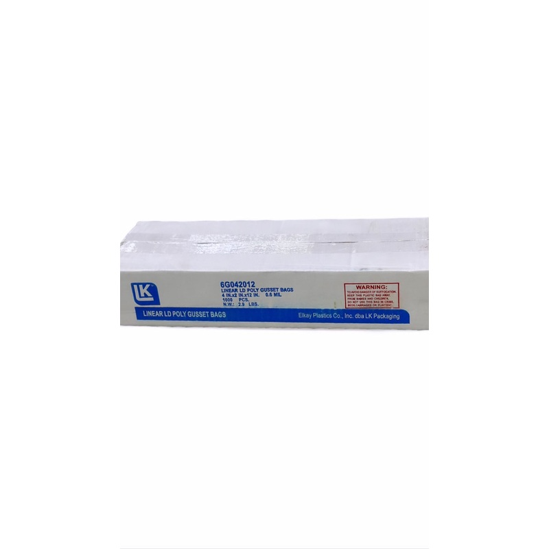 4X2X12 Poly Bag - 1000
