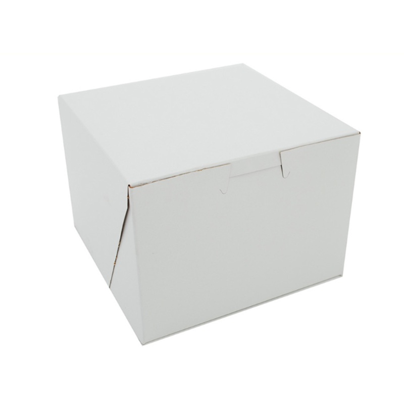 5-1/2X5-1/2X4 4 White Cake Boxes - 250 Count