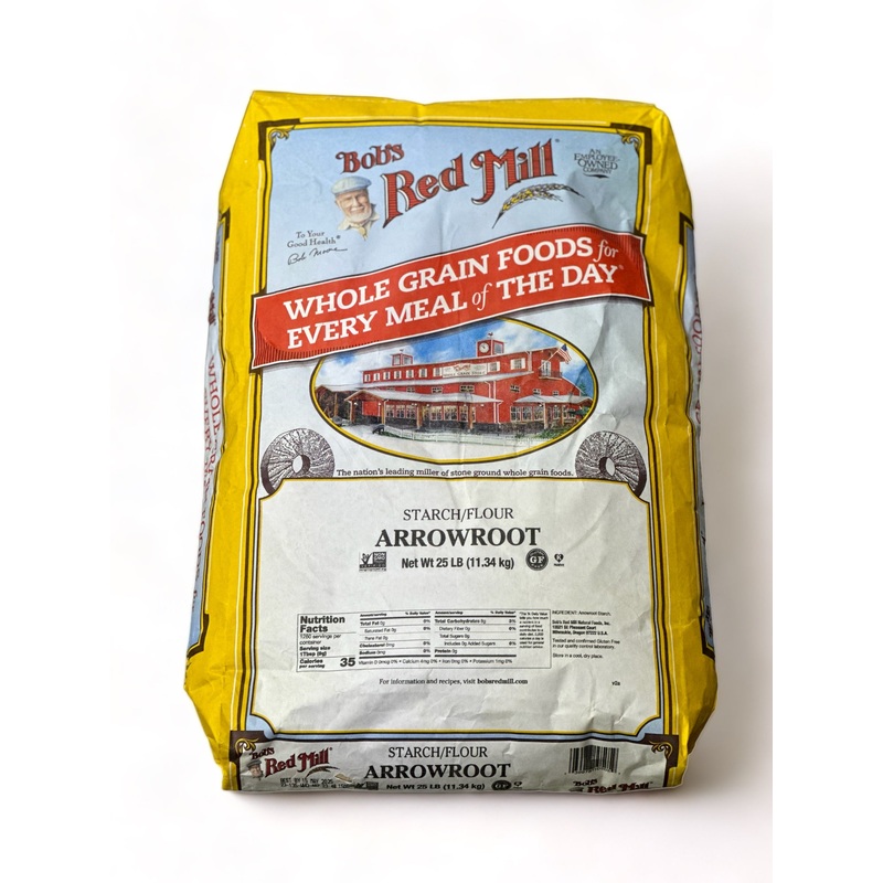 Bob's Red Mill Arrowroot Starch - 25 lbs