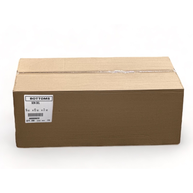 Donut Muffin Bottom Box - 16.5X12.5X3.5 - 200 Pieces
