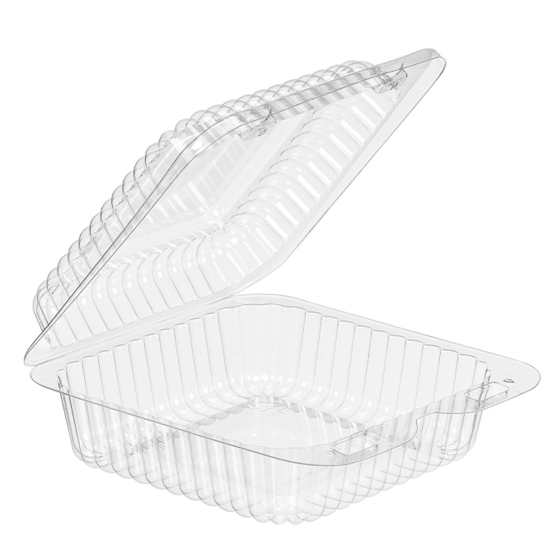 10" Pie Clam Hinged Container SLP10 - 500 Pieces