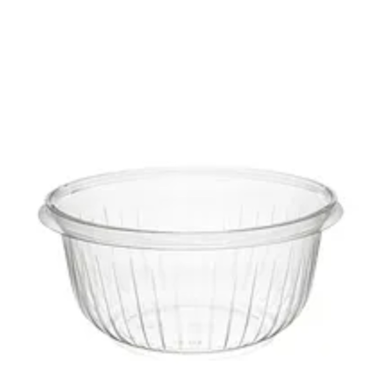 16 oz OPS Plastic Salad Bowl - Clear- 504 Pieces