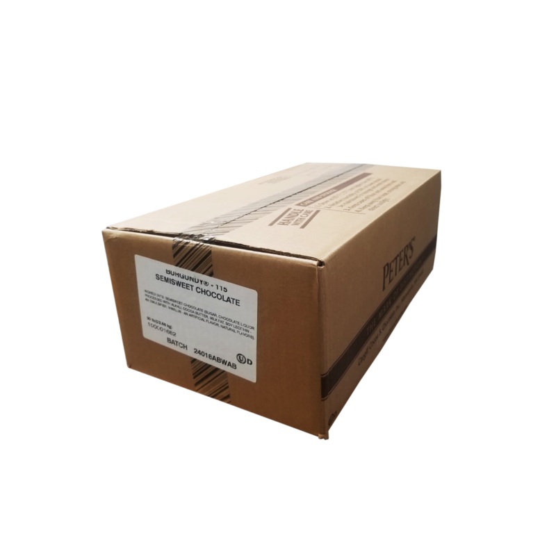 Peters Burgundy Semi Sweet Chocolate 115