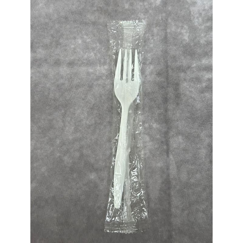 WRAPPED! FORK ONLY, MEDIUM (WHITE)