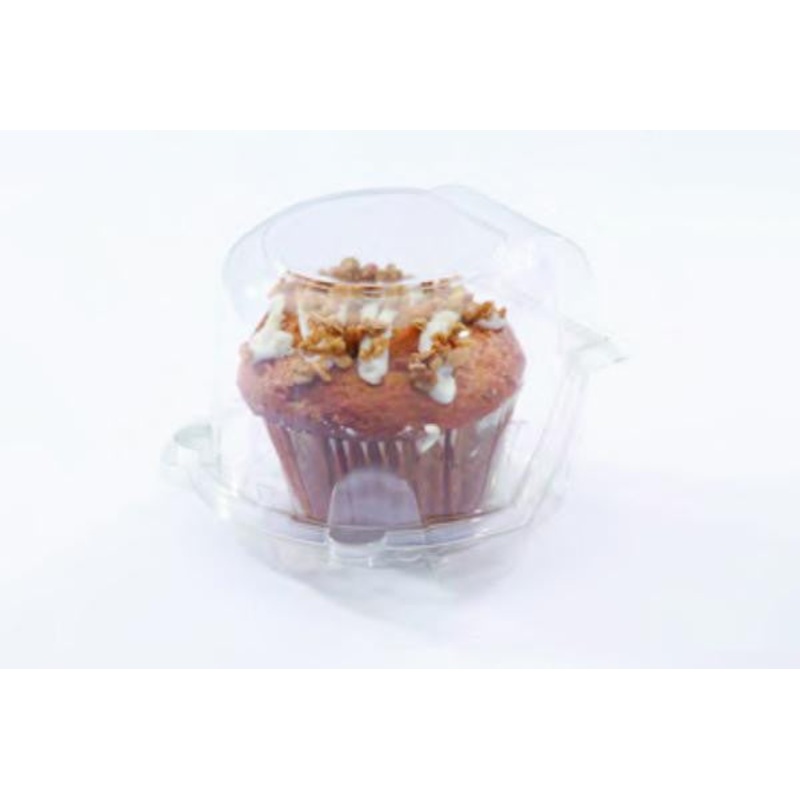Lindar Single Cupcake Box (plastic hinged container) Single