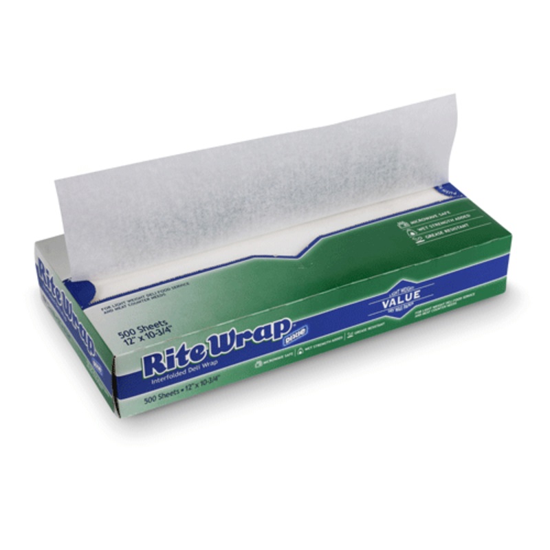 RW126 Wax Sheet Big 12X10-3/4 - 12/500ct