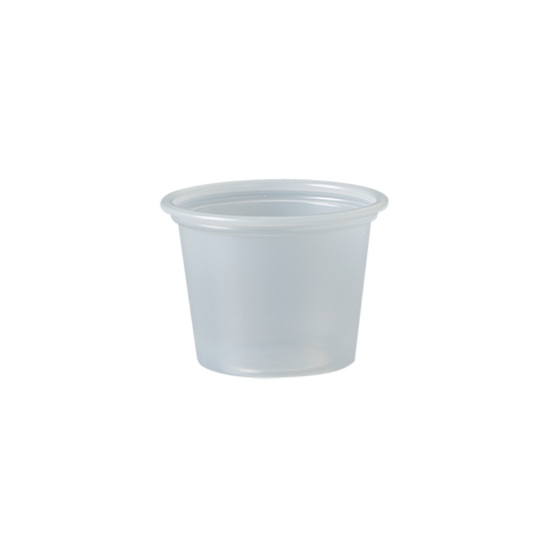 Souffle Cup Plastic 1oz 2500ct
