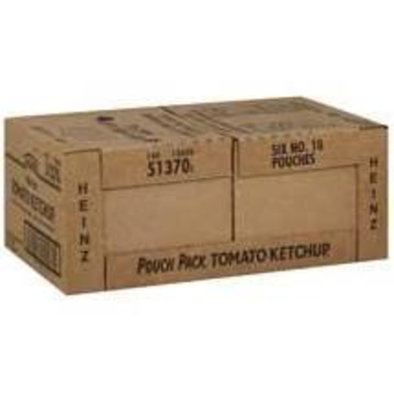 Heinz pouch pack ketchup (bag in a box)