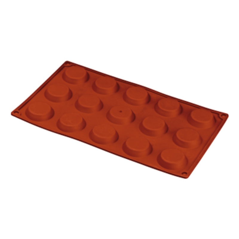 15 Tartellette Flexible Anti-Stick Mold