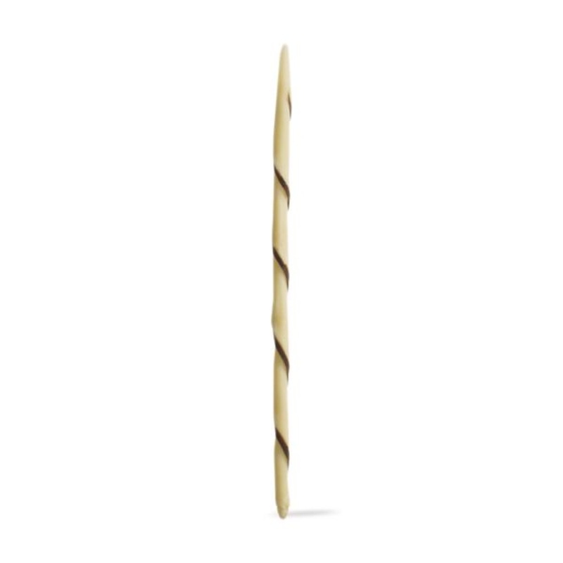 Cigarillo White With Dark Stripe Chocolate Stick