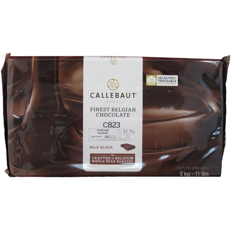 Milk Chocolate Couverture Blocks - 31.7% Cacao