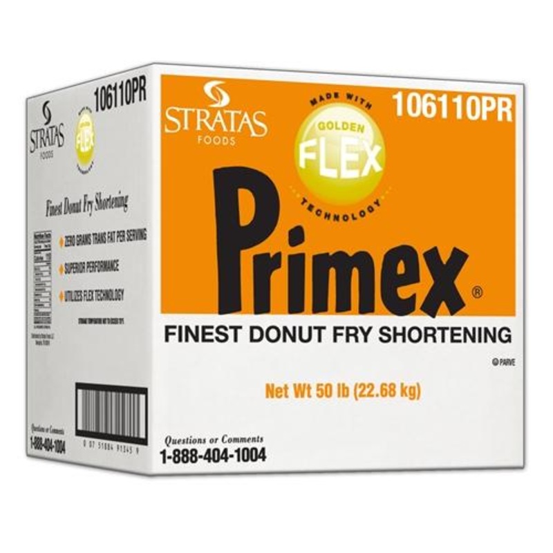 Primex Golden Flex Donut Fry Shortening MOQ 1 pallet