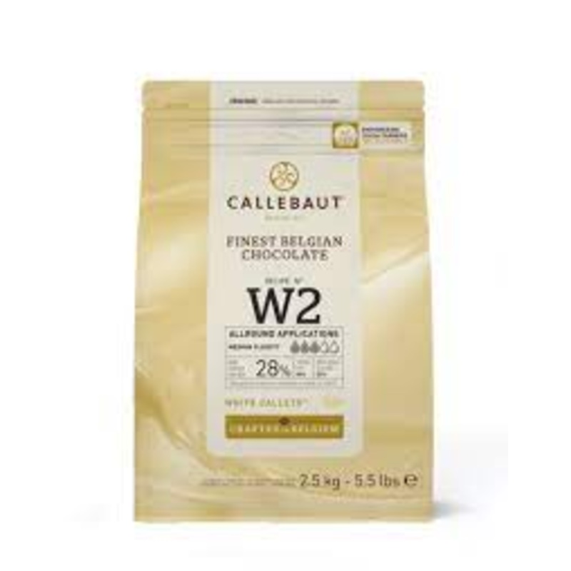 White Chocolate Couverture Callets - 28% Cacao