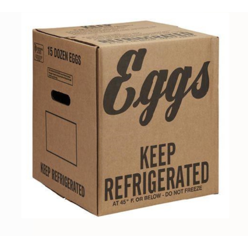 EGGS EXTRA LGE AA *HALF CASE* - 15 dozen - LOCAL DELIVERY ONLY