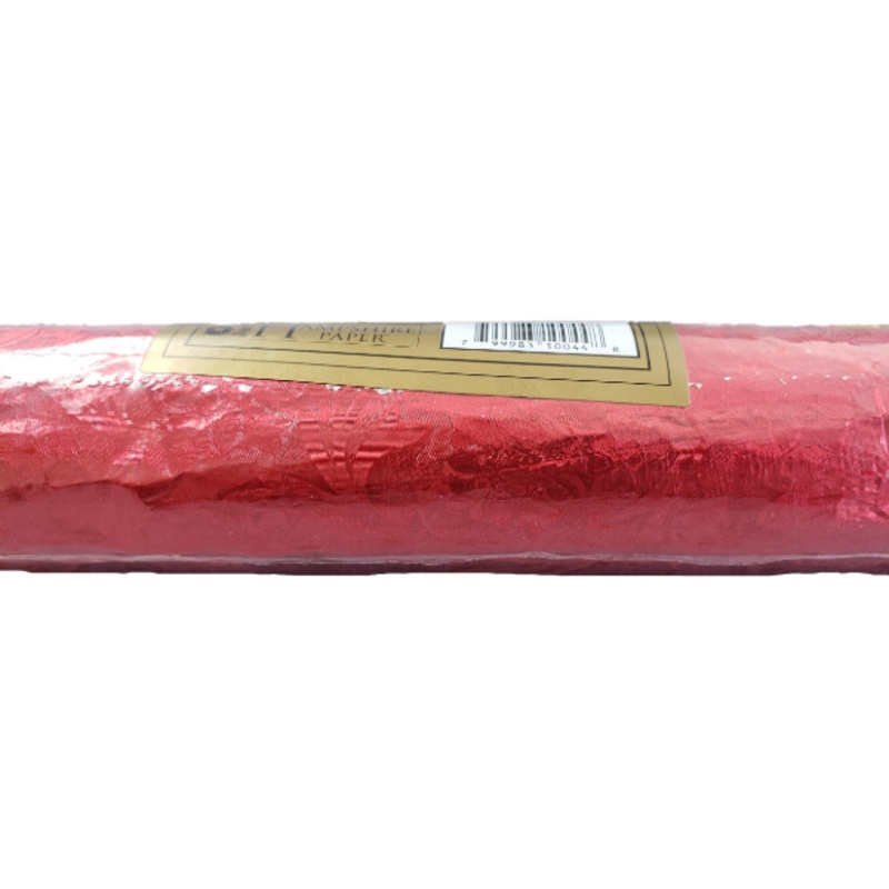 Embossed Foil Roll - Camelot - Cardinal Red