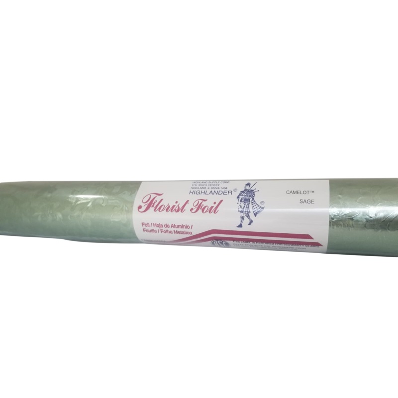 Embossed Foil Roll - Camelot - Sage