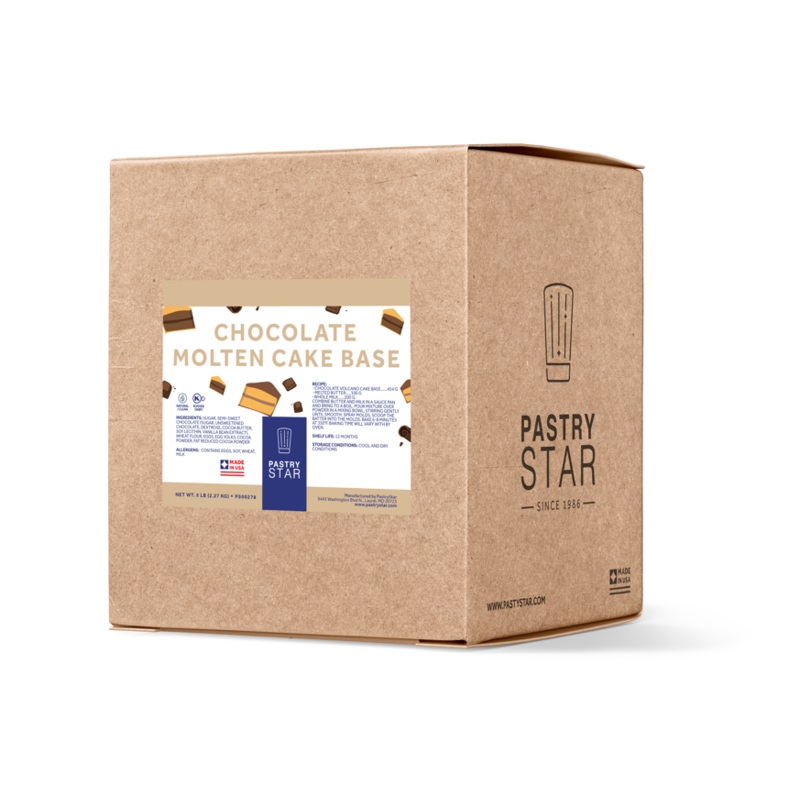 PastryStar Chocolate Molten Cake Base 10lbs.