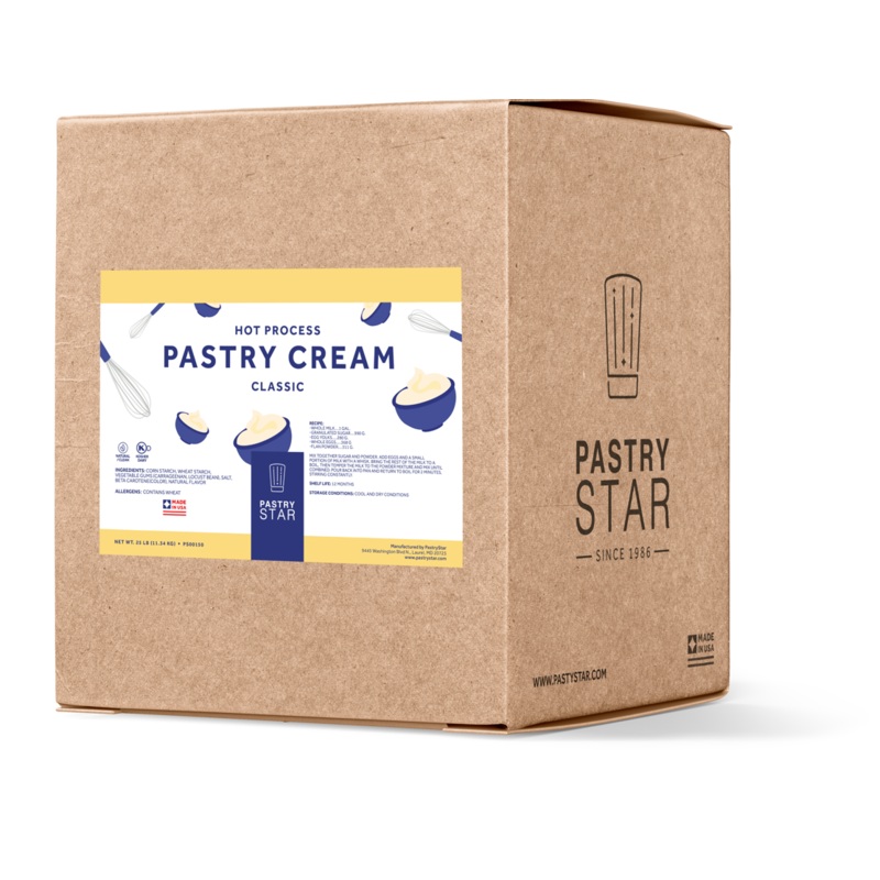 PastryStar (Hot Process) Pastry Cream Classic 25 LBS
