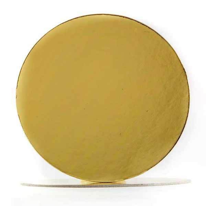10" GOLD ROUND CAKEBOARD / 100