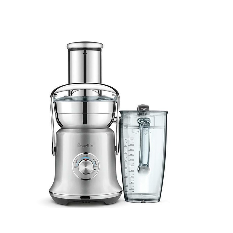 Breville The JUICE FOUNTAIN COLD XL Juice Extractor: 1200W, var-speed, 70oz jug, brushed s/s | BJE830BSS