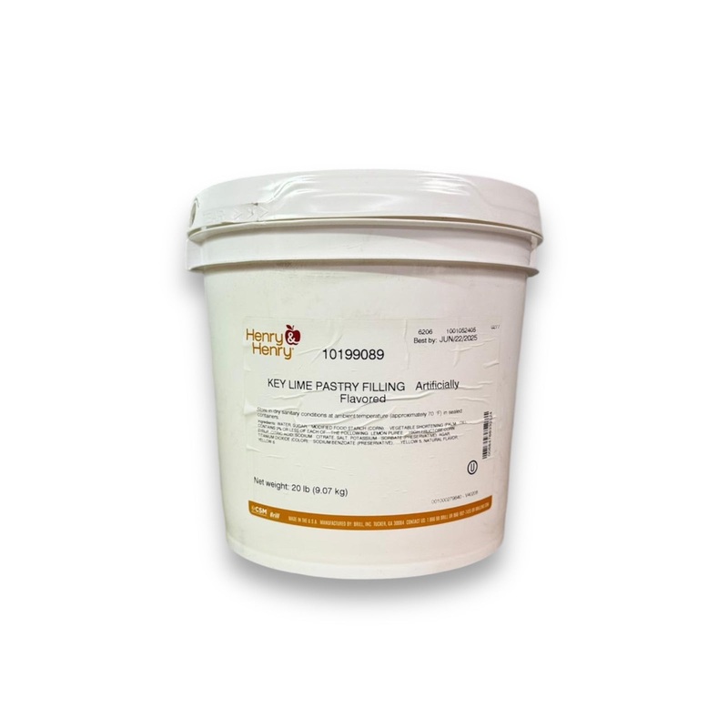 H&H Key Lime Pastry Filling 20 LB